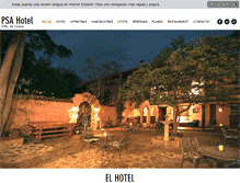 Tablet Screenshot of hotelplazuela.com